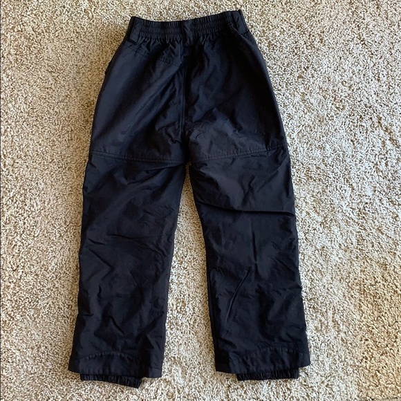 Youth Black Dot ski snow pants - Picture 2 of 5